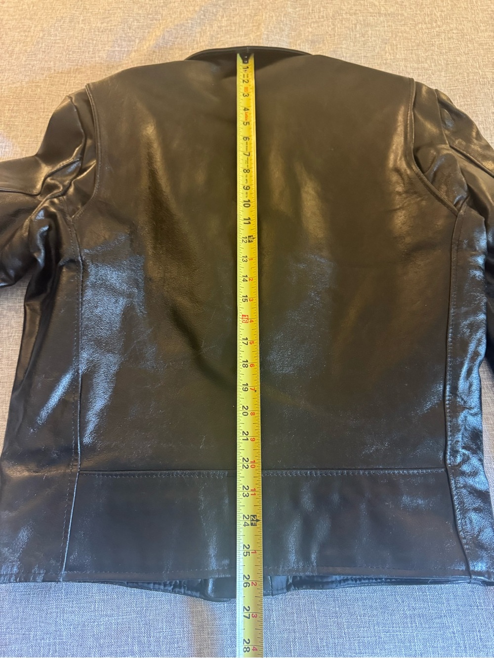 Vintage Excelled Leather Motorcycle Jacket - Picture 12 of 16